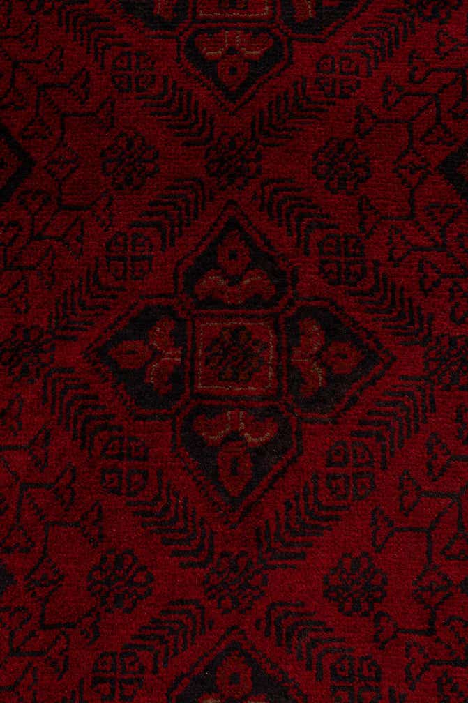 2' 8 x 9' 8 Hand Knotted Khal Mohammadi Wool Runner Rug