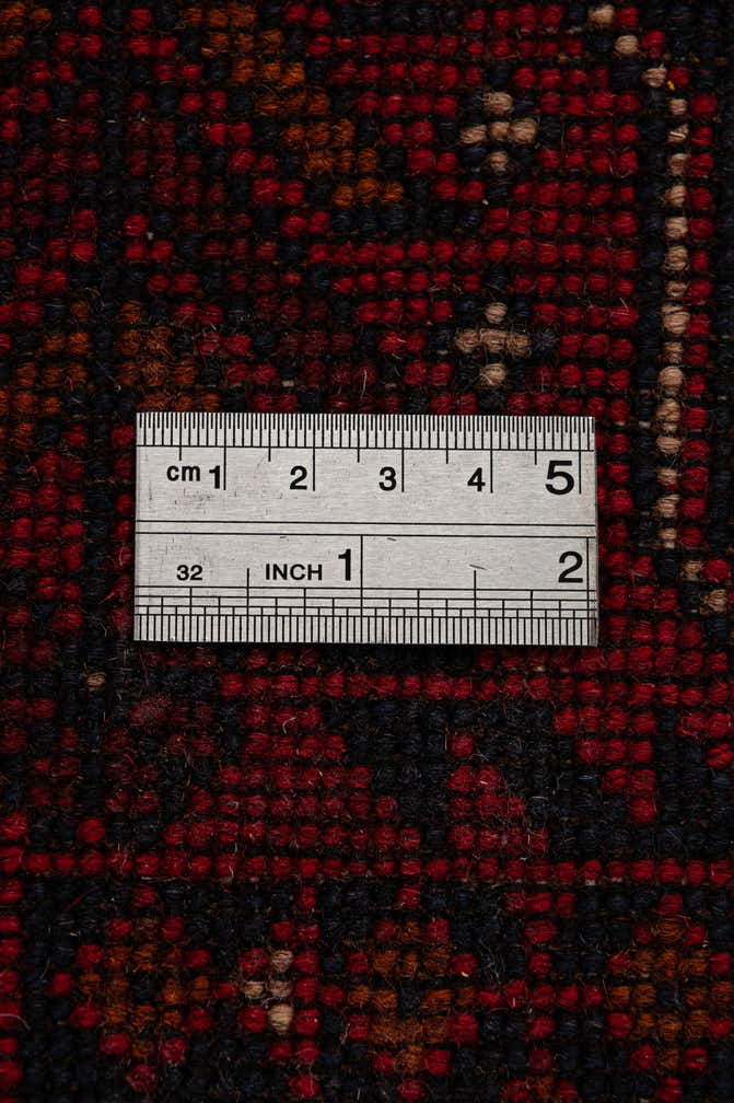 2' 9 x 9' 8 Hand Knotted Khal Mohammadi Wool Runner Rug