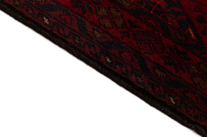 2' 10 x 9' 6 Hand Knotted Khal Mohammadi Wool Runner Rug