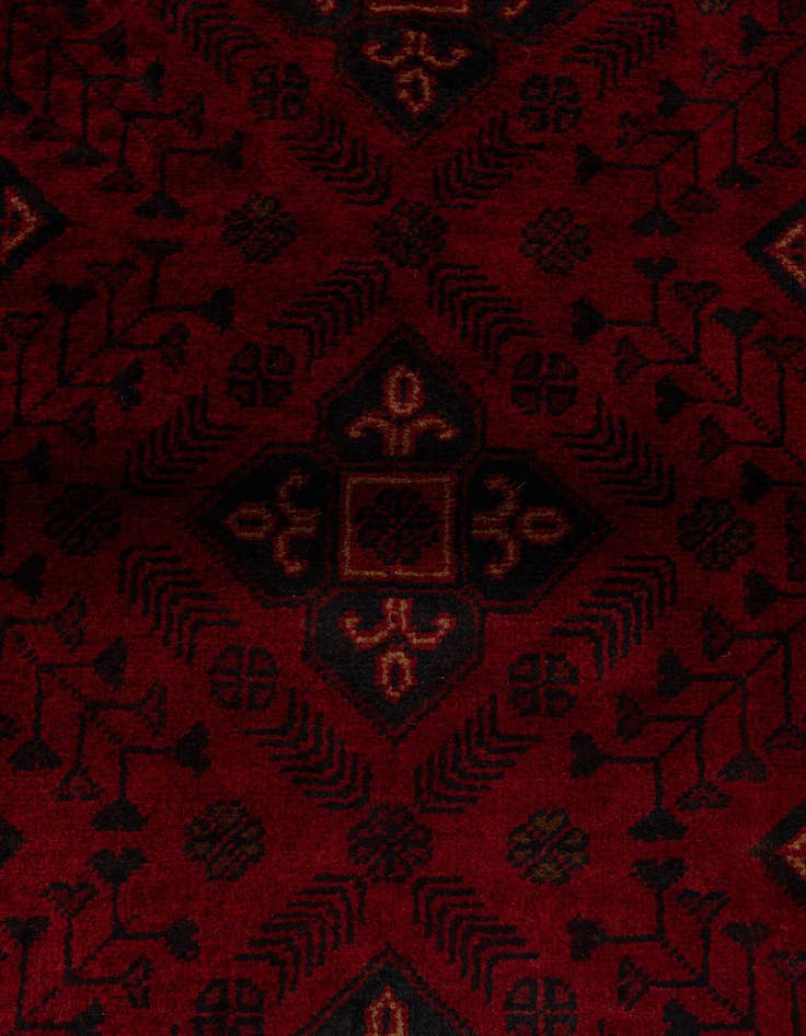 Detail image of 2' 10 x 9' 6  Hand Knotted Khal Mohammadi Wool Runner Rug