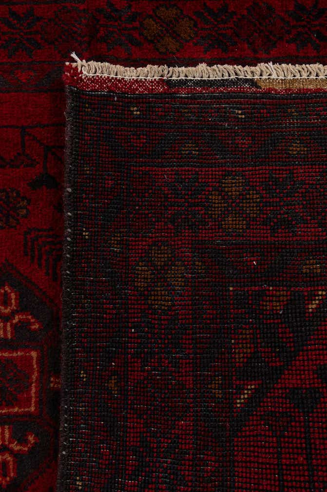2' 10 x 9' 6 Hand Knotted Khal Mohammadi Wool Runner Rug