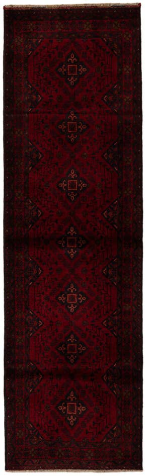 Detail image of 2' 10 x 9' 6 Hand Knotted Khal Mohammadi Wool Runner Rug