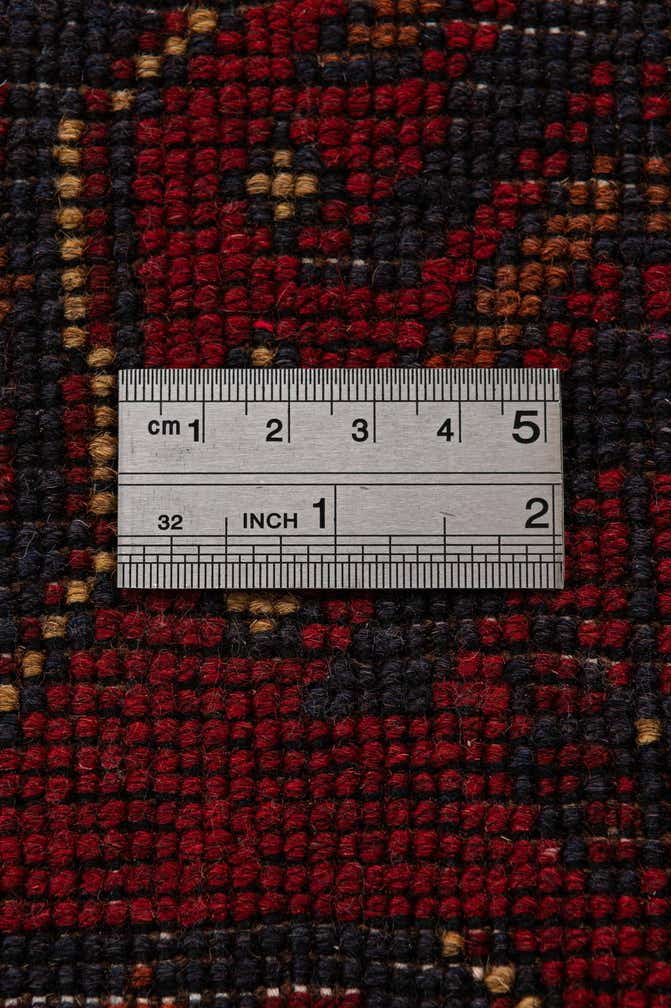 2' 10 x 9' 6 Hand Knotted Khal Mohammadi Wool Runner Rug