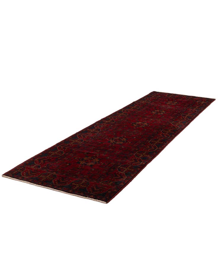 Detail image of 2' 10 x 9' 6 Hand Knotted Khal Mohammadi Wool Runner Rug