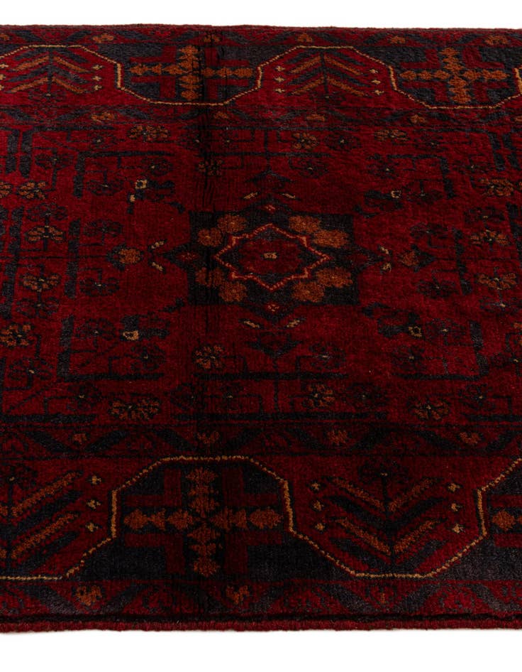 Detail image of 2' 10 x 9' 6  Hand Knotted Khal Mohammadi Wool Runner Rug