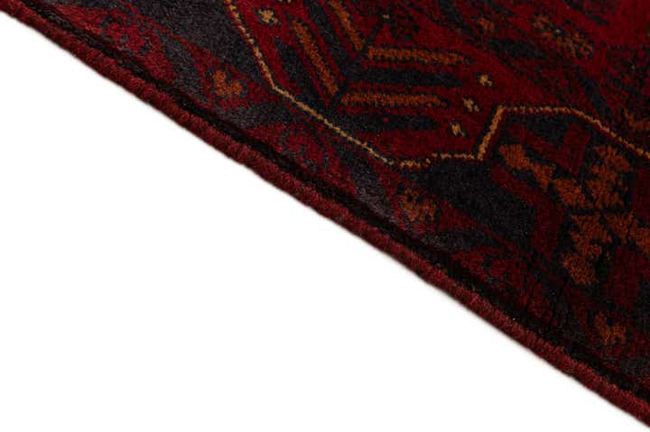 2' 10 x 9' 6 Hand Knotted Khal Mohammadi Wool Runner Rug