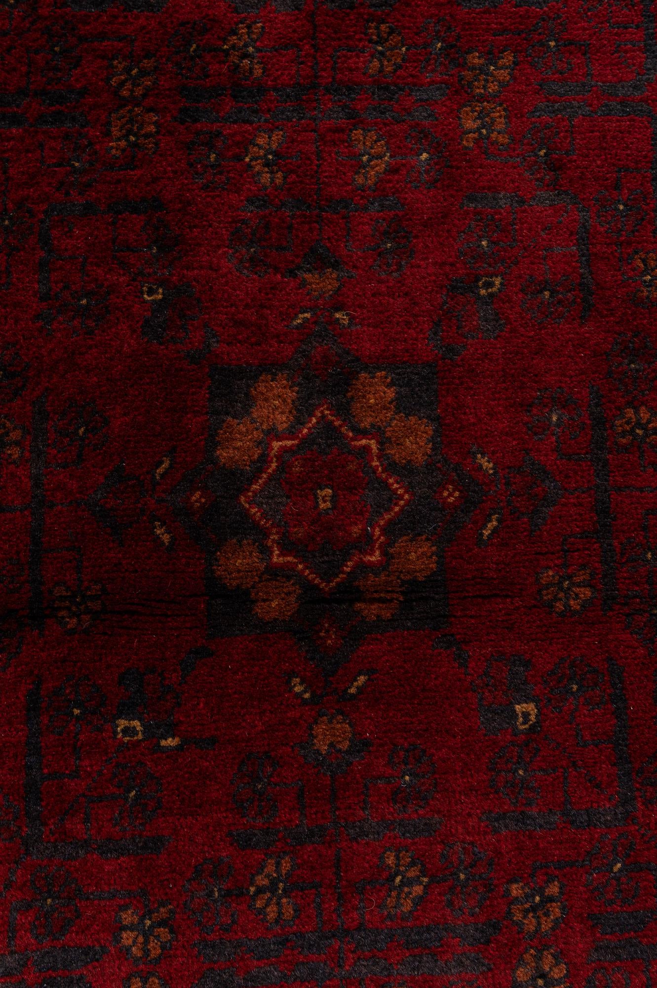 2' 10 x 9' 6 Hand Knotted Khal Mohammadi Wool Runner Rug