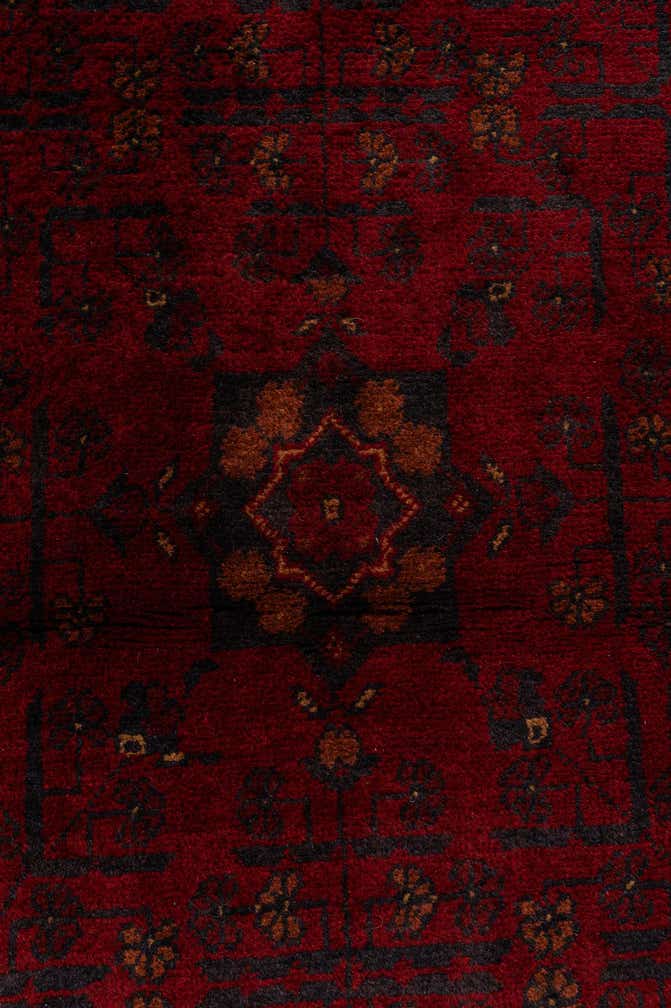 2' 10 x 9' 6 Hand Knotted Khal Mohammadi Wool Runner Rug