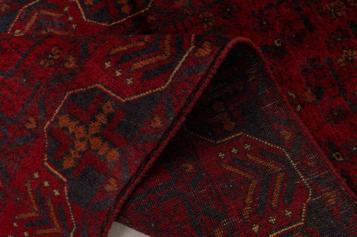 2' 10 x 9' 6 Hand Knotted Khal Mohammadi Wool Runner Rug