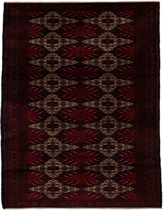 2' 9 x 9' 6 Hand Knotted Khal Mohammadi Wool Runner Rug