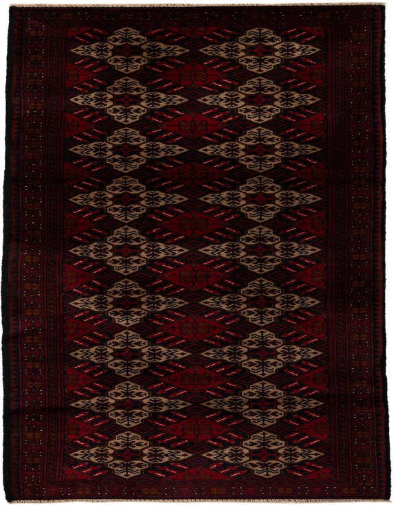 Detail image of 2' 9 x 9' 6 Hand Knotted Khal Mohammadi Wool Runner Rug