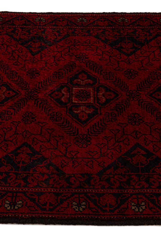 80cm x 295cm anudado a mano Khal Mohammadi Alfombra Lana Pasillera