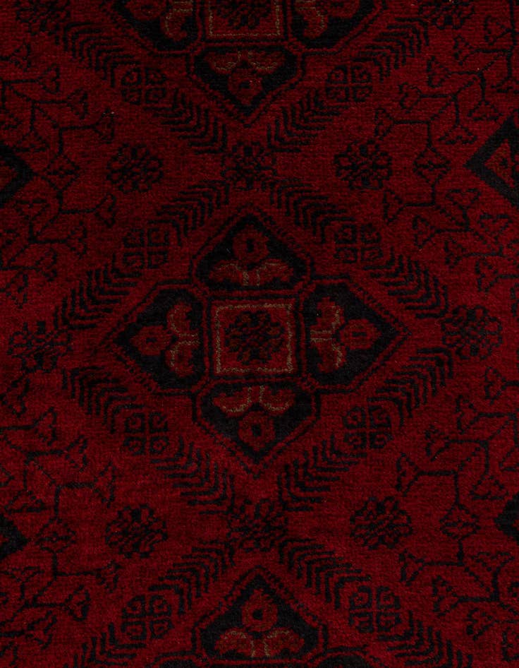 Detail image of 2' 8 x 9' 8  Hand Knotted Khal Mohammadi Wool Runner Rug