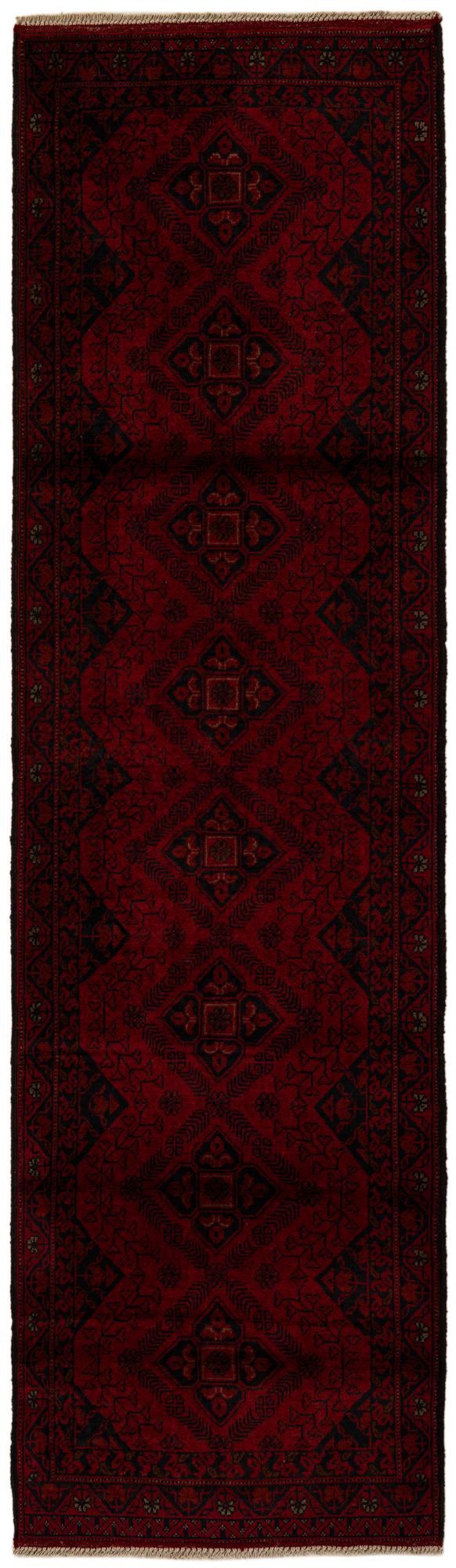 80cm x 295cm anudado a mano Khal Mohammadi Alfombra Lana Pasillera
