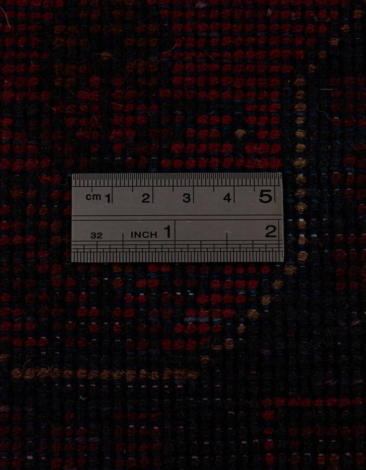 Detail image of 2' 8 x 9' 7  Hand Knotted Khal Mohammadi Wool Runner Rug