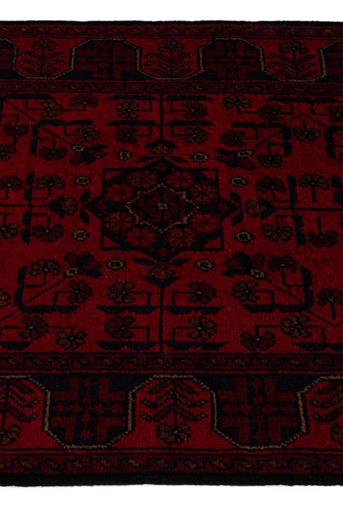 2' 8 x 9' 7 Hand Knotted Khal Mohammadi Wool Runner Rug