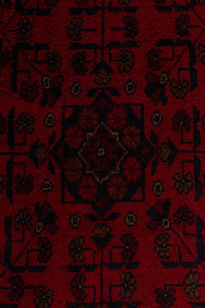 2' 8 x 9' 7 Hand Knotted Khal Mohammadi Wool Runner Rug