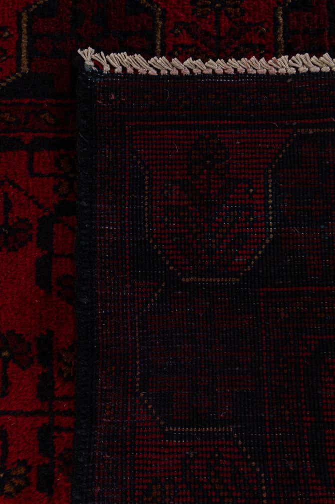 2' 8 x 9' 7 Hand Knotted Khal Mohammadi Wool Runner Rug