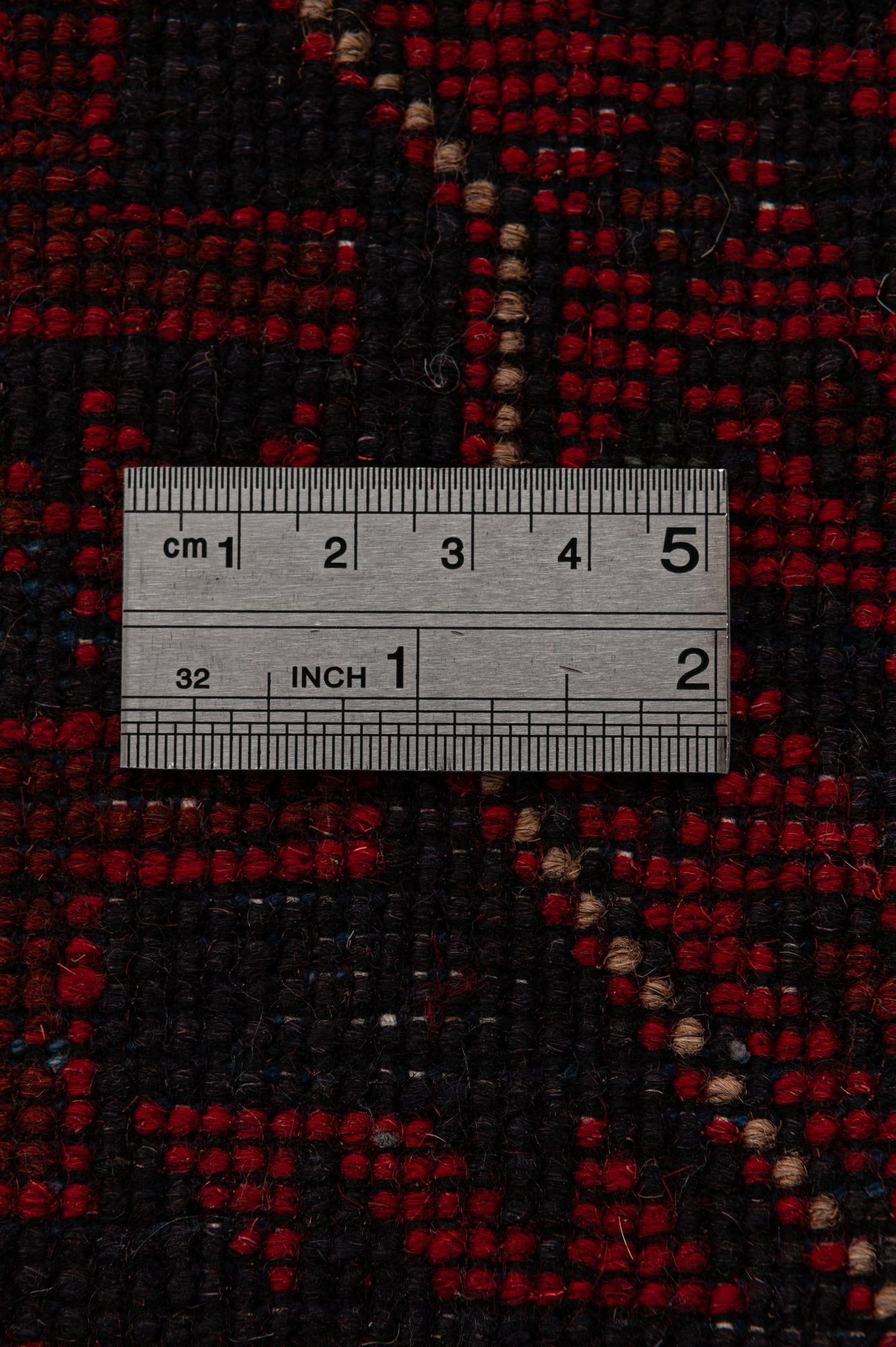2' 7 x 9' 5 Hand Knotted Khal Mohammadi Wool Runner Rug