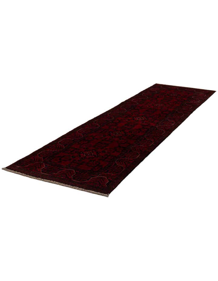 2' 7 x 9' 5 Hand Knotted Khal Mohammadi Wool Runner Rug