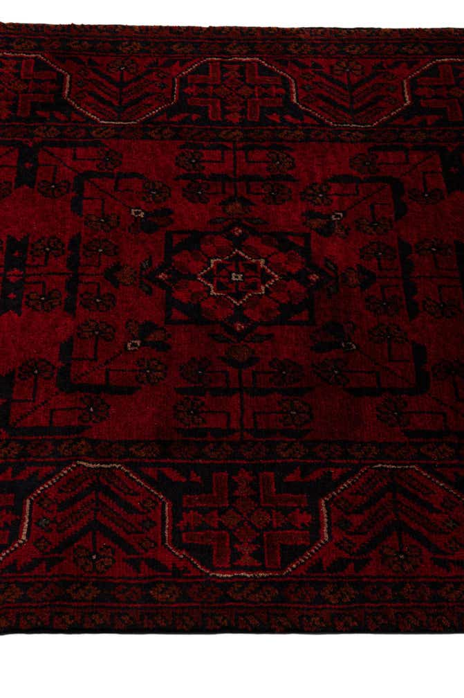 2' 7 x 9' 5 Hand Knotted Khal Mohammadi Wool Runner Rug