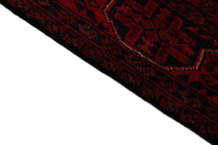 2' 7 x 9' 5 Hand Knotted Khal Mohammadi Wool Runner Rug