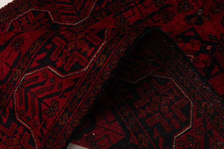 2' 7 x 9' 5 Hand Knotted Khal Mohammadi Wool Runner Rug