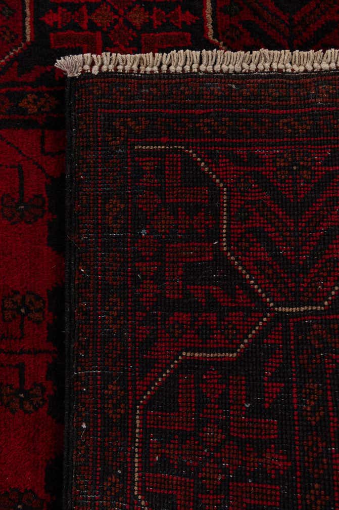 2' 7 x 9' 5 Hand Knotted Khal Mohammadi Wool Runner Rug