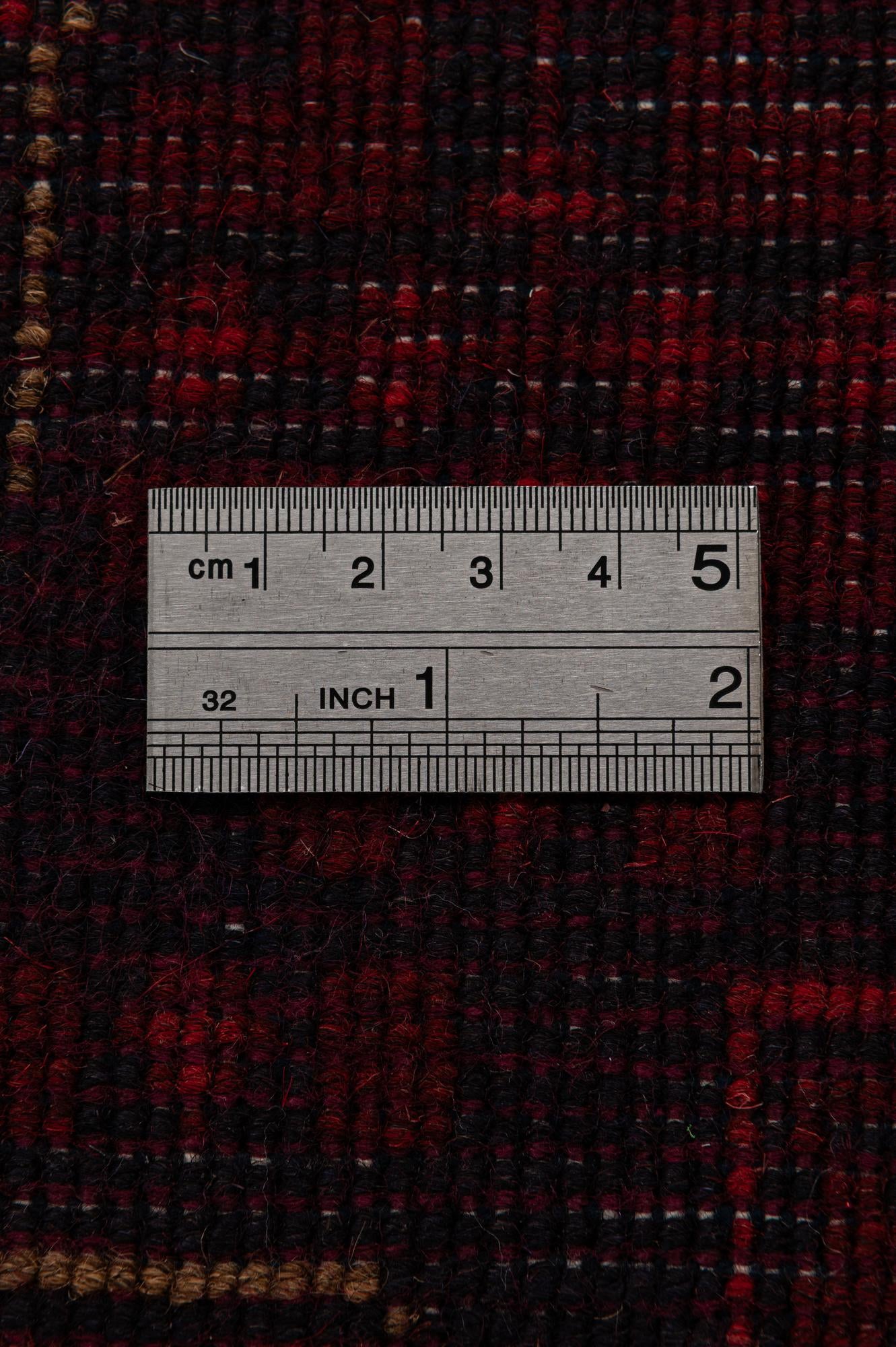 2' 8 x 9' 8 Hand Knotted Khal Mohammadi Wool Runner Rug