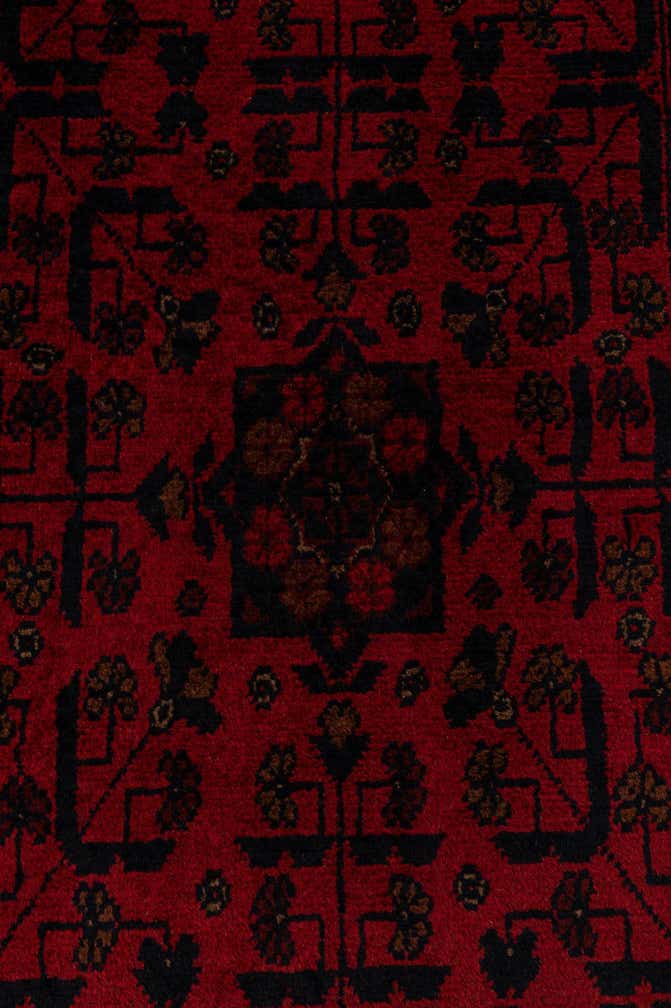 2' 8 x 9' 8 Hand Knotted Khal Mohammadi Wool Runner Rug