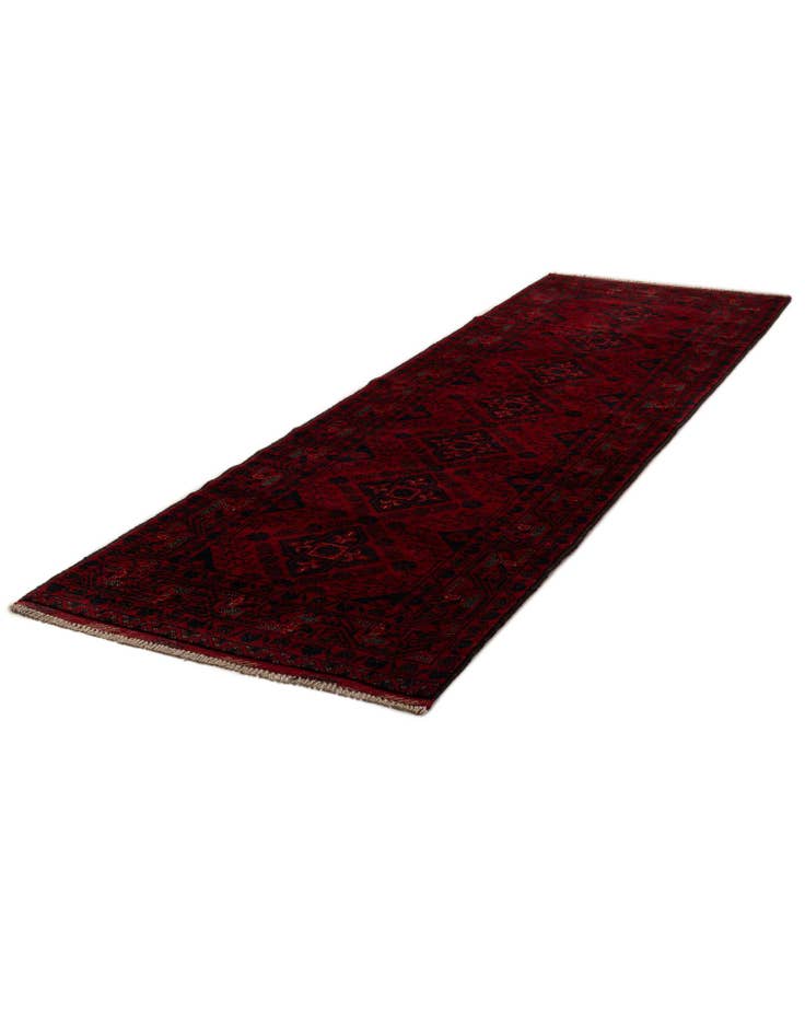 Detail image of 2' 10 x 9' 7 Hand Knotted Khal Mohammadi Wool Runner Rug