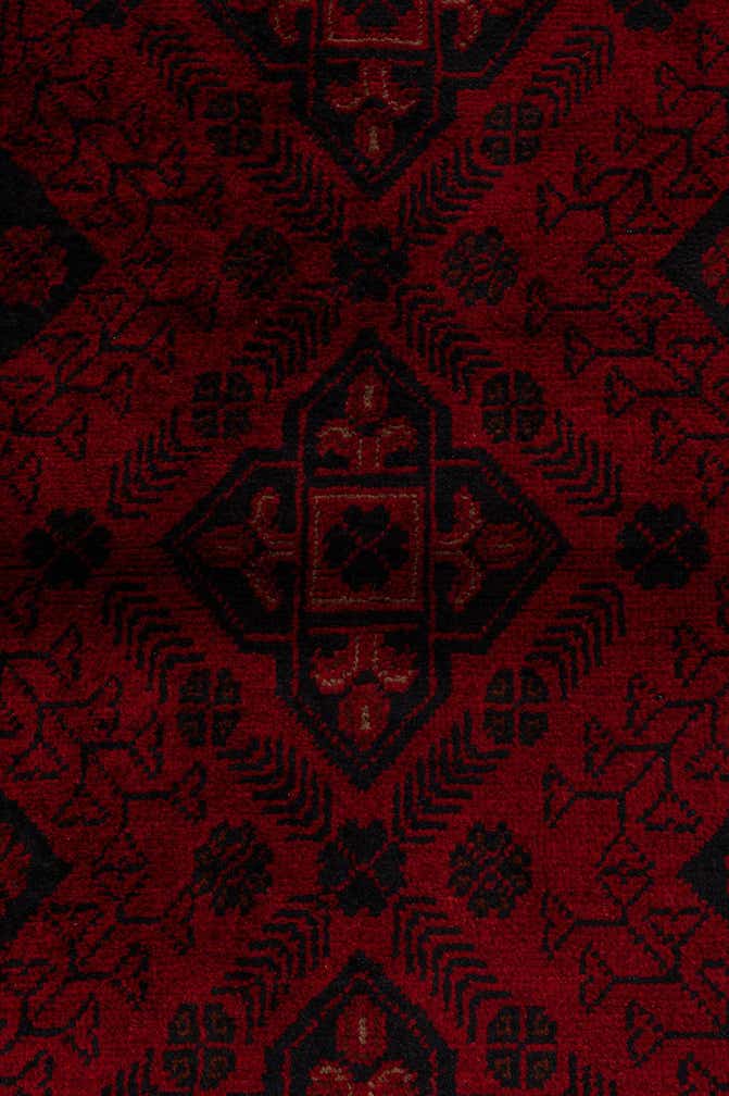 2' 10 x 9' 7 Hand Knotted Khal Mohammadi Wool Runner Rug