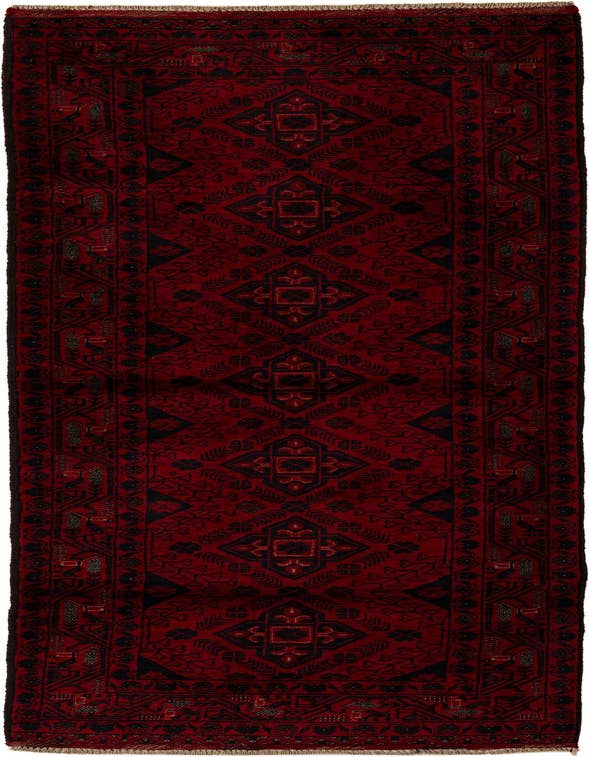 Detail image of 2' 10 x 9' 7 Hand Knotted Khal Mohammadi Wool Runner Rug