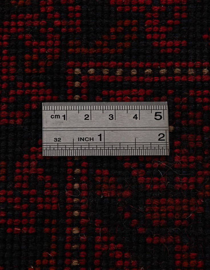 Detail image of 2' 7 x 9' 7  Hand Knotted Khal Mohammadi Wool Runner Rug