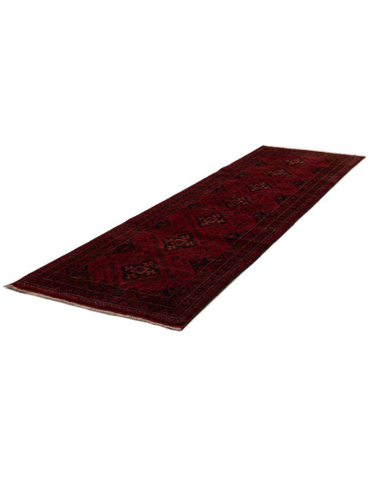 Detail image of 2' 7 x 9' 7 Hand Knotted Khal Mohammadi Wool Runner Rug