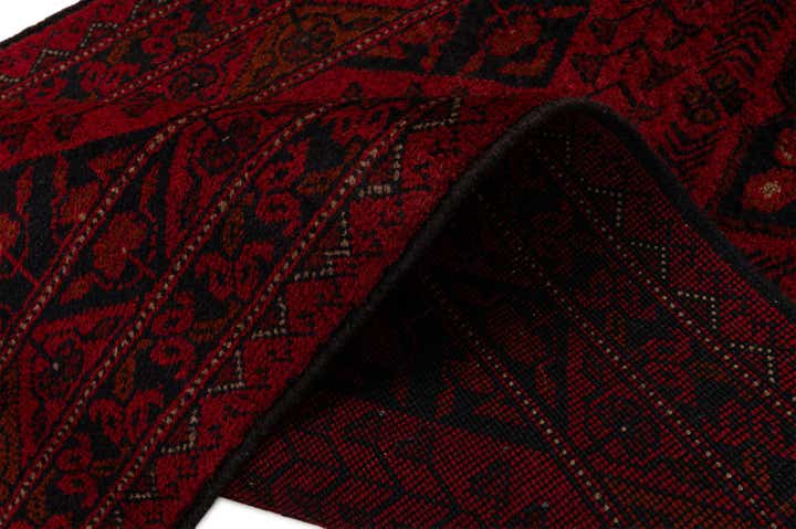 2' 7 x 9' 7 Hand Knotted Khal Mohammadi Wool Runner Rug