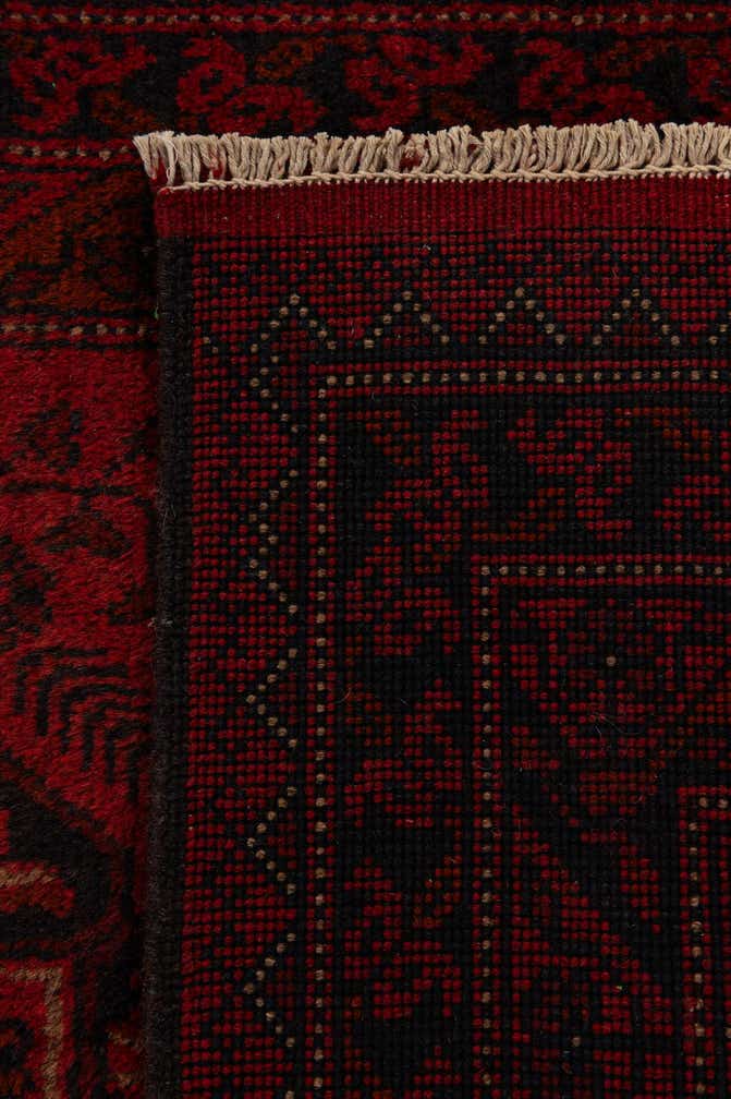 2' 7 x 9' 7 Hand Knotted Khal Mohammadi Wool Runner Rug