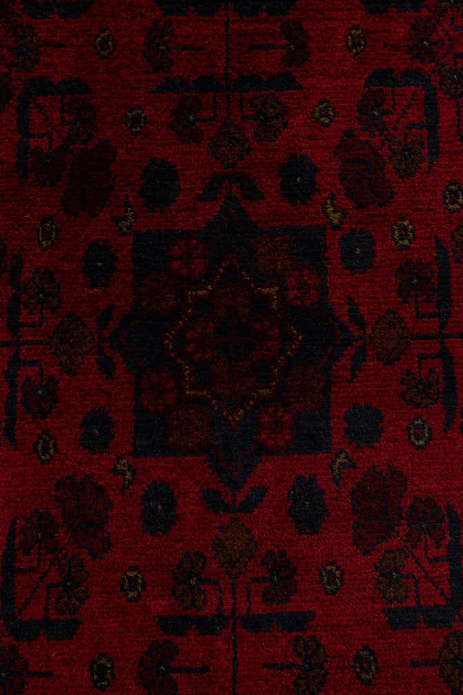 2' 8 x 9' 7 Hand Knotted Khal Mohammadi Wool Runner Rug