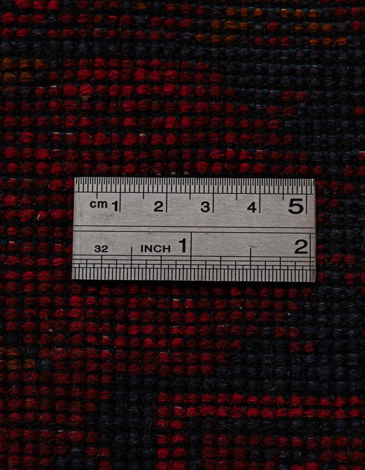 Detail image of 2' 7 x 9' 7  Hand Knotted Khal Mohammadi Wool Runner Rug