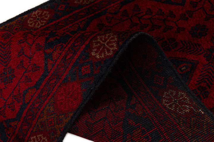 2' 7 x 9' 7 Hand Knotted Khal Mohammadi Wool Runner Rug