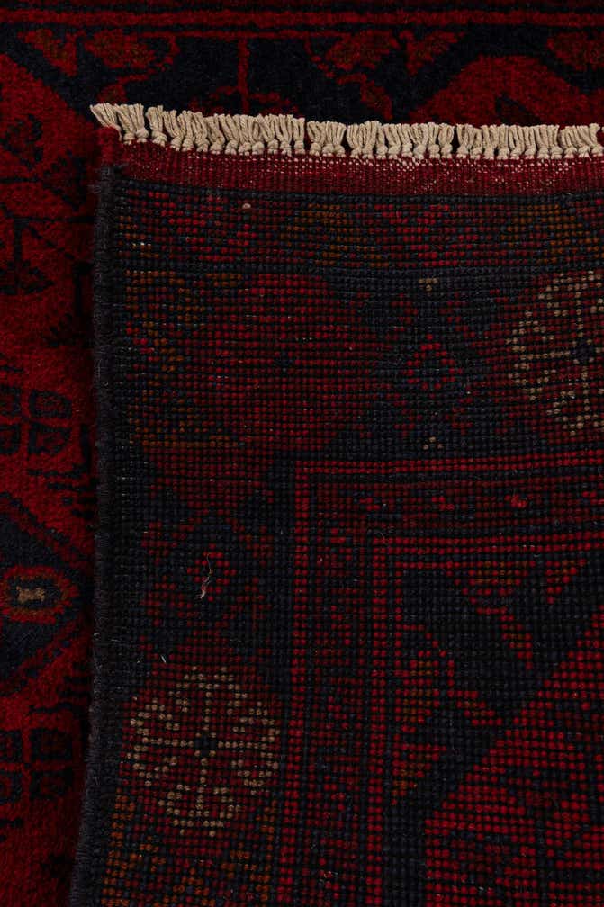 2' 7 x 9' 7 Hand Knotted Khal Mohammadi Wool Runner Rug