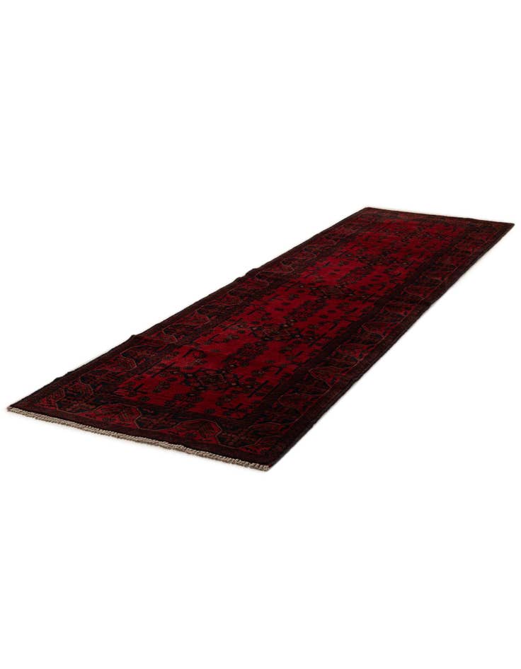 Detail image of 2' 8 x 9' 6 Hand Knotted Khal Mohammadi Wool Runner Rug