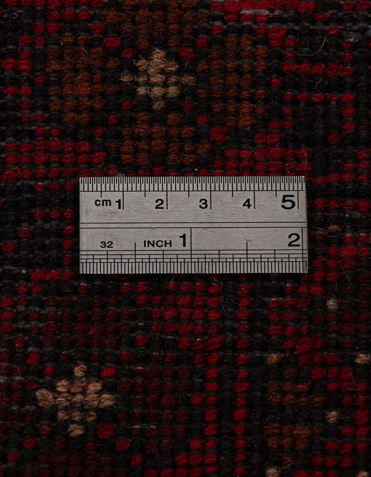 Detail image of 2' 7 x 9' 8  Hand Knotted Khal Mohammadi Wool Runner Rug