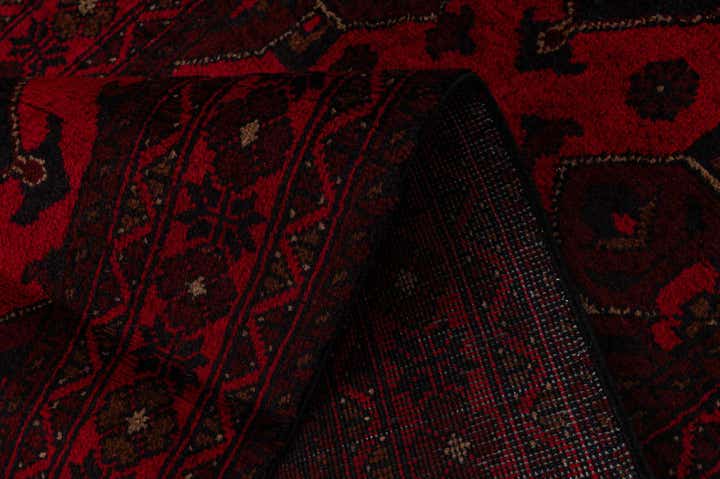 2' 7 x 9' 8 Hand Knotted Khal Mohammadi Wool Runner Rug