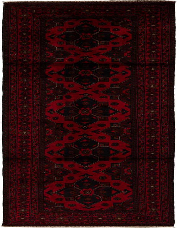 Detail image of 2' 7 x 9' 8 Hand Knotted Khal Mohammadi Wool Runner Rug