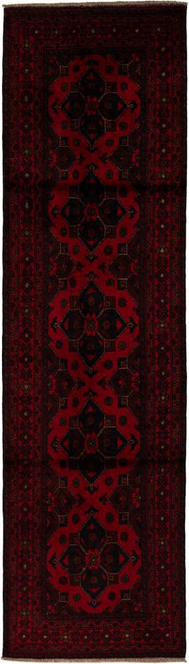 Detail image of 2' 7 x 9' 8 Hand Knotted Khal Mohammadi Wool Runner Rug