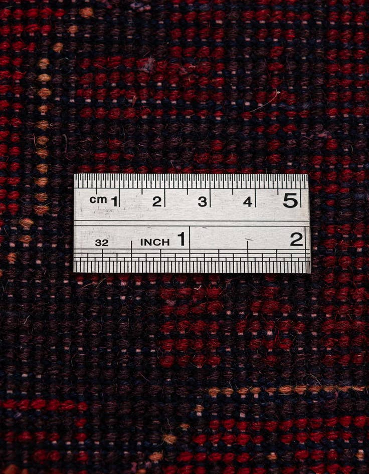 Detail image of 2' 7 x 9' 6  Hand Knotted Khal Mohammadi Wool Runner Rug