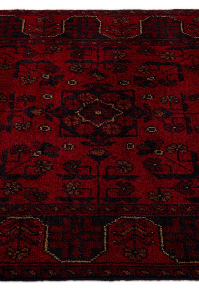 2' 7 x 9' 6 Hand Knotted Khal Mohammadi Wool Runner Rug