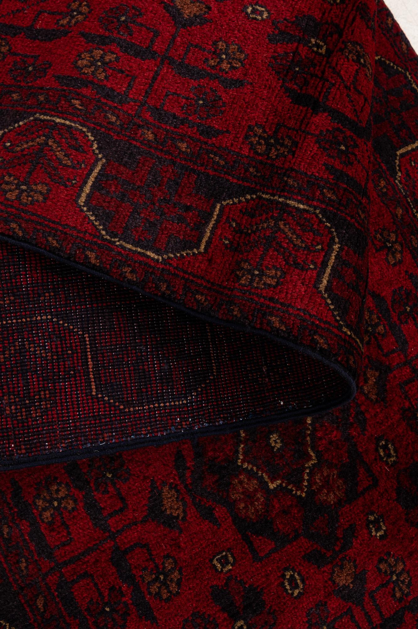 2' 7 x 9' 6 Hand Knotted Khal Mohammadi Wool Runner Rug