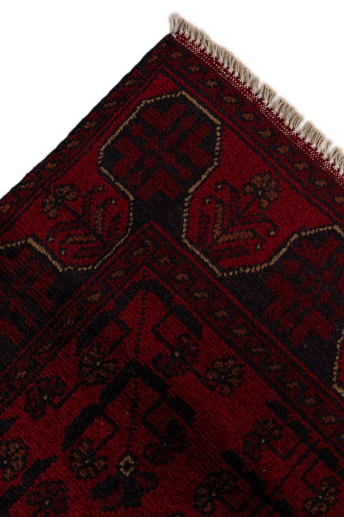 2' 7 x 9' 6 Hand Knotted Khal Mohammadi Wool Runner Rug
